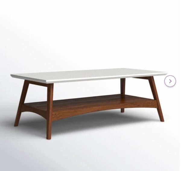 Parker 4 Legs Coffee Table with Storage