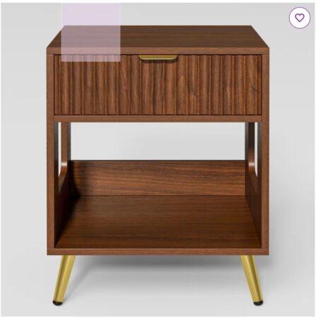 17.7'' × 15'' Night Stand With 1 Drawer
