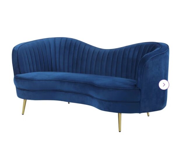 Westerham 107.87'' Velvet Sofa
